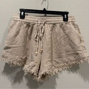 Boho Beach Shorts Rays Sun